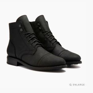 Matte Black Leather Boots from Thursday Boot Co.